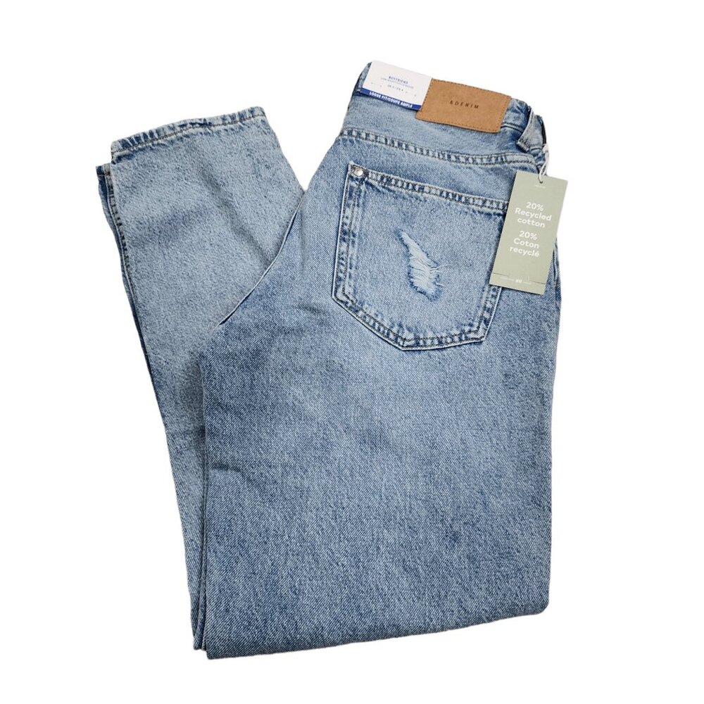 H&M Low Waist Boyfriend Jeans - Size‎ 4 - NWT - Picture 2 of 12